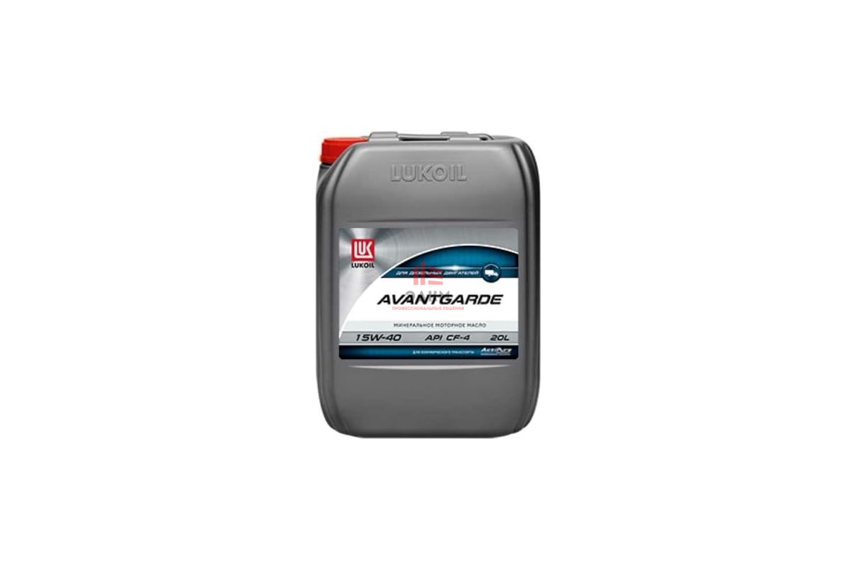 Моторное масло Лукойл АВАНГАРД SAE 15W-40, API CF-4/SG, 20 л 19496 ...