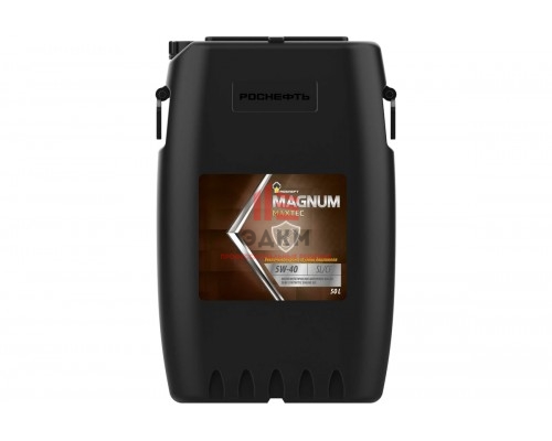 Моторное полусинтетическое масло Роснефть Magnum Maxtec 5W-40 API SL/CF, канистра 5 л 40814650
