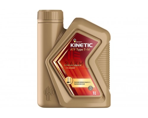 Трансмиссионное синтетическое масло Роснефть Kinetic ATF Type T-IV канистра 1 л 40897132