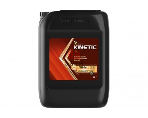 Трансмиссионное масло Роснефть Kinetic UN 75W-90 GL-4/GL-5, канистра 20л 10050