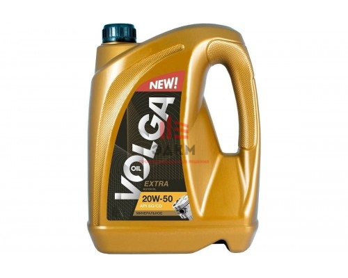 Моторное масло Волга-Ойл ЭКСТРА SAE 20W-50, 5 л