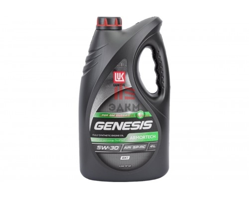 Моторное масло Лукойл GENESIS ARMORTECH DX1 5W-30, 4 л 3173877
