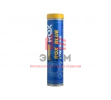 Синяя высокотемпературная водостойкая тефлоновая автомобильная смазка ROX BLUE PTFE GREASE Туба 370 гр R002
