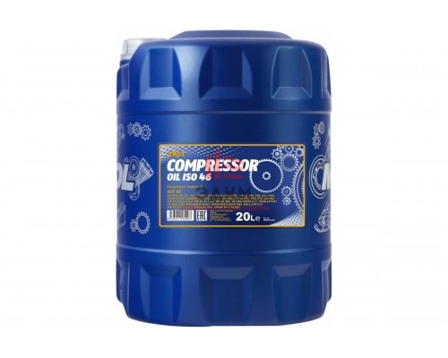 Масло минеральное COMPRESSOR OIL ISO 46 20 л для воздушных компрессоров MANNOL