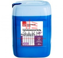 Теплохладоноситель (-30) для системы отопления Технология Уюта на основе этиленгликоля, 20 кг
