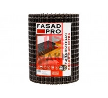 Кладочная базальтовая сетка FasadPro (25x25 мм; 0,36x50 м; 50/50 кН/м)