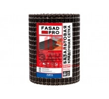 Базальтовая кладочная сетка FasadPro 25x25 мм, 0.36x25 м, 50/50 кН/м