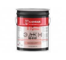 Эмаль SHIHRAN КО-8101 серебристо-серая, 25 кг