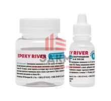 Прозрачная смола для заливки Poly max Epoxy River 65 г