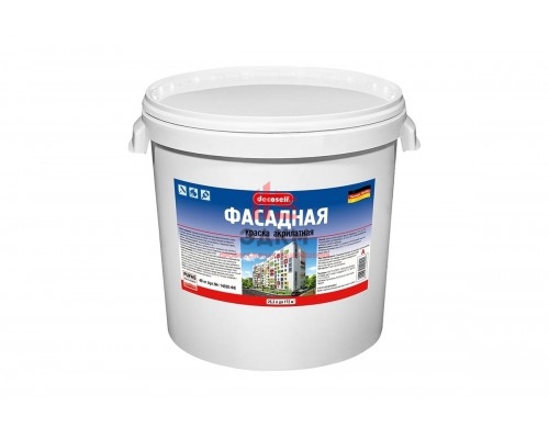 Фасадная краска Pufas белая Decoself Основа A мороз. 40кг ФК тов-142270 Фасадная краска Pufas белая Decoself Основа A мороз. 40кг ФК тов-142270