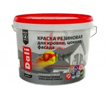 Резиновая краска DALI Терракотовая 12 кг 1 50279