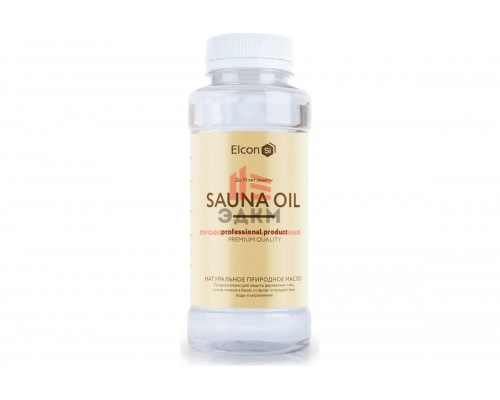 Масло для обработки дерева Elcon Sauna Oil 0,25 л