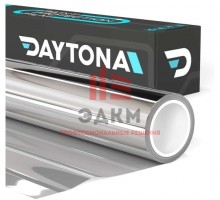 Солнцезащитная пленка серебряного цвета Daytona 35% на окна 3м х 0.75м. Архитектурная зеркальная самоклеющаяся тонировка для окон с функцией светоотражения и защиты от тепла