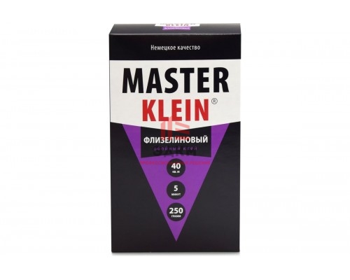 Обойный клей для флизелиновых обоев Master Klein 250гр жест.пачка 11603222 Обойный клей для флизелиновых обоев Master Klein 250гр жест.пачка 11603222
