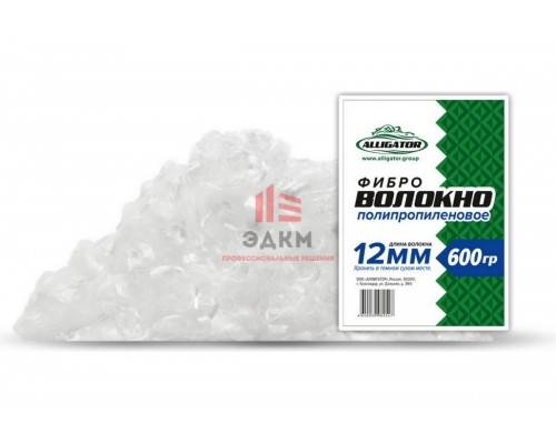 Полипропиленовое фиброволокно GAVIAL 12 мм, 600 г 00000623