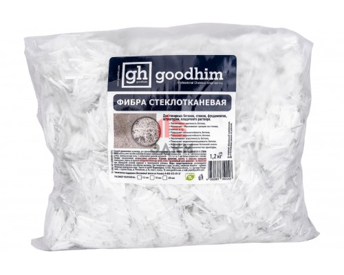 Фибра стеклотканевая Goodhim 12 мм, 1,2 кг 50248