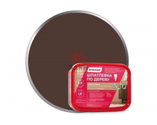 Шпатлевка по дереву Махагон 0,4 кг S50 PARADE 90001262571 Шпатлевка по дереву Махагон 0,4 кг S50 PARADE 90001262571