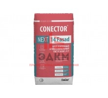 Плиточный профессиональный клей Dauer Conector Next 14 Fasad 25 кг