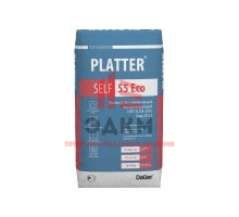 Универсальный наливной пол Dauer Platter Self 55 Eco, быстротвердеющий, 20 кг