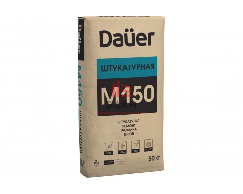 Штукатурная сухая смесь Dauer м-150 50 кг Штукатурная сухая смесь Dauer м-150 50 кг