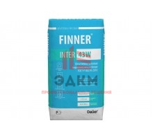 Гипсовая выравнивающая шпатлевка Dauer Finner Inter 43w белая 20 кг