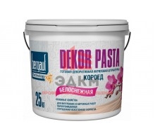 Готовая декоративная акриловая штукатурка Bergauf Dekor Pasta (короед; 2 мм; 25 кг) 