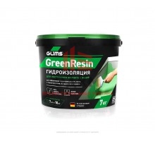 Гидроизоляция эластичная GLIMS GreenResin на водной основе 7кг
