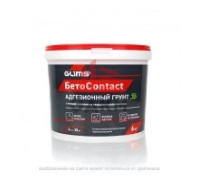 Грунтовка адгезионная GLIMS БетоContact с мелкофракционным кварцевым наполнителем 4кг
