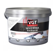 Шпатлевка акриловая финишная VGT Premium универсальная 16 кг