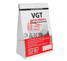 Шпатлевка полимерная универсальная VGT для внутренних работ сухая 2 кг