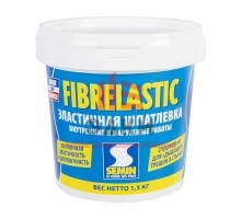 Шпатлёвка эластичная Semin Fiberlastic АП-4544 1,5 кг