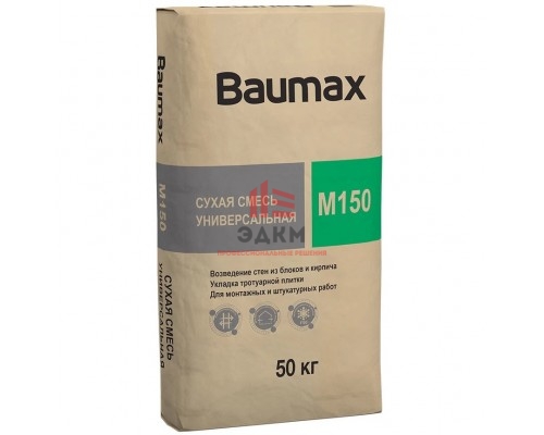 Смесь сухая штукатурная Baumax М-150 50 кг зимняя