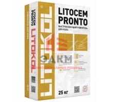 Ровнитель для пола Litokol Litocem Pronto 25 кг