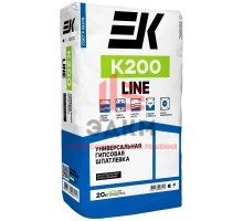 Шпатлевка гипсовая универсальная ЕК Line К-200 20 кг