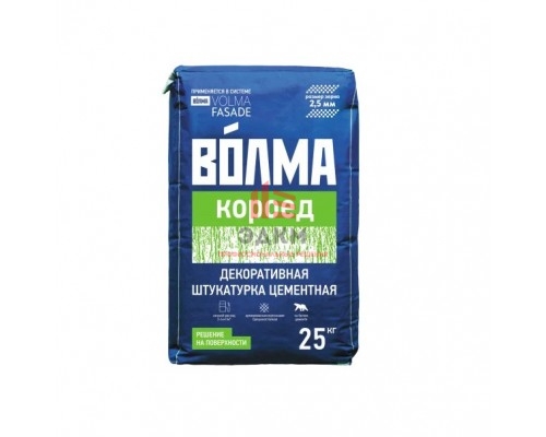 Состав штукатурный декоративный Волма Короед  25 кг