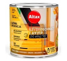 Быстросохнущий лак для внутренней отделки ALTAX 250мл 50824-00-000025
