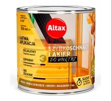 Быстросохнущий лак для внутренней отделки ALTAX 250мл 50823-00-000025