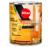Быстросохнущий лак для внутренней отделки ALTAX 750мл 50824-00-000075