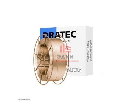 Проволока DRATEC DT- NiMoCr CuZn ⌀ 1,2 мм (кассета 15 кг, аналог, OK AristoRod 13.29)