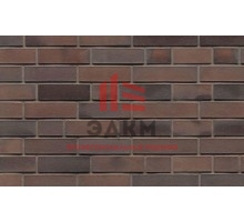 Кирпич клинкерный Muhr 33 A Schwarz-Braun гладкий, 240*55*71 мм