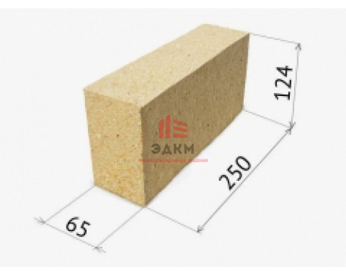 Кирпич печной ША-8 шамотный