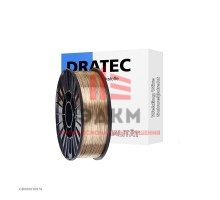 Проволока DRATEC DT- G3Si1 CuZn ⌀ 1,0 мм (кассета 5 кг, аналог, OK Autrod 12.51, OK AristoRod 12.50)