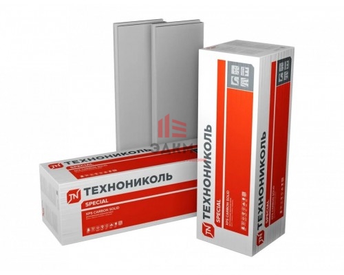 Экструзионный пенополистирол (XPS) ТЕХНОНИКОЛЬ Carbon Solid 500 2400х600х100 мм, L-кромка, тип А, 4 шт