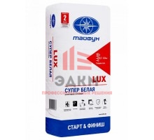 Гипсовая шпатлевка белая LUX