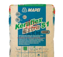 Эластичный цементный клей KERAFLEX EXTRA S1 GREY