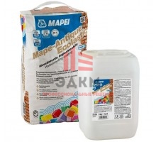 Эластичная двухкомпонентная известковая гидроизоляция Mape-Antique Ecolastic