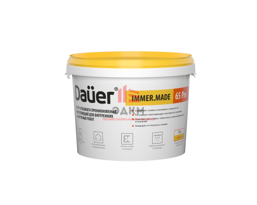 Грунт глубокого проникновения Dauer Immer 65 PRO 10 л
