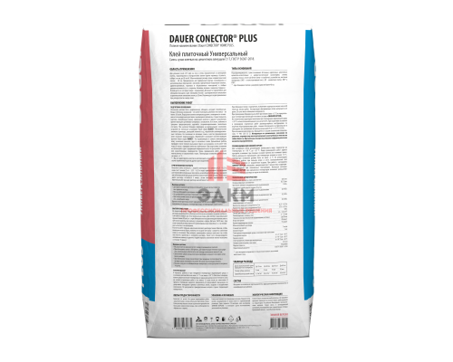 Плиточный универсальный клей Dauer conector plus 25 кг