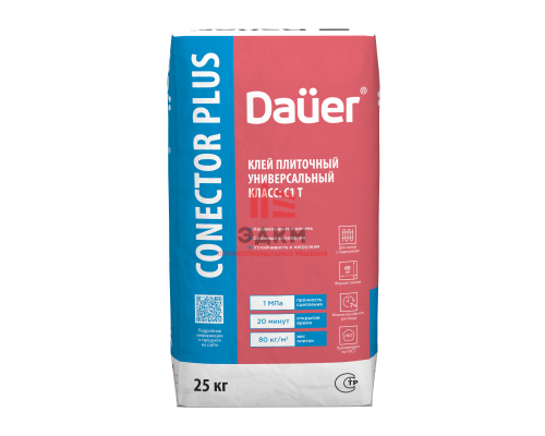 Плиточный универсальный клей Dauer conector plus 25 кг