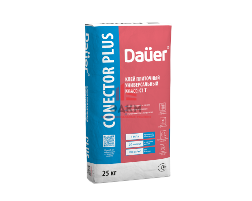 Плиточный универсальный клей Dauer conector plus 25 кг